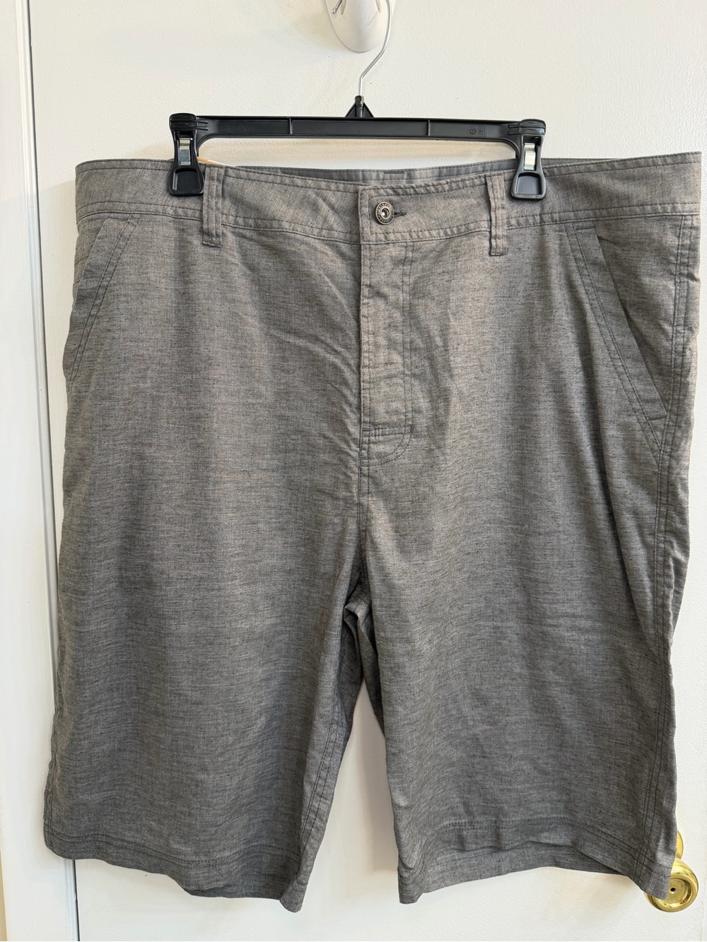 Prana Men's Heather Gray Casual Shorts